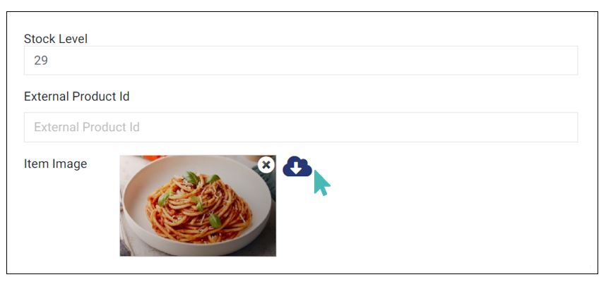 download item image