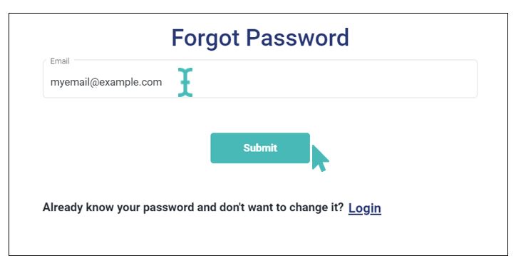 Submit your email