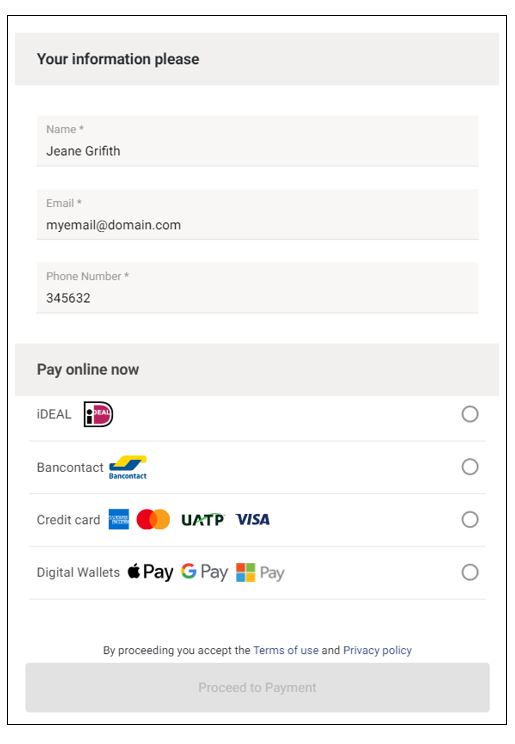 Les paiements sont obligatoires
