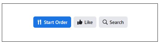 The Facebook Start order button as it appears on a Facebook page.
