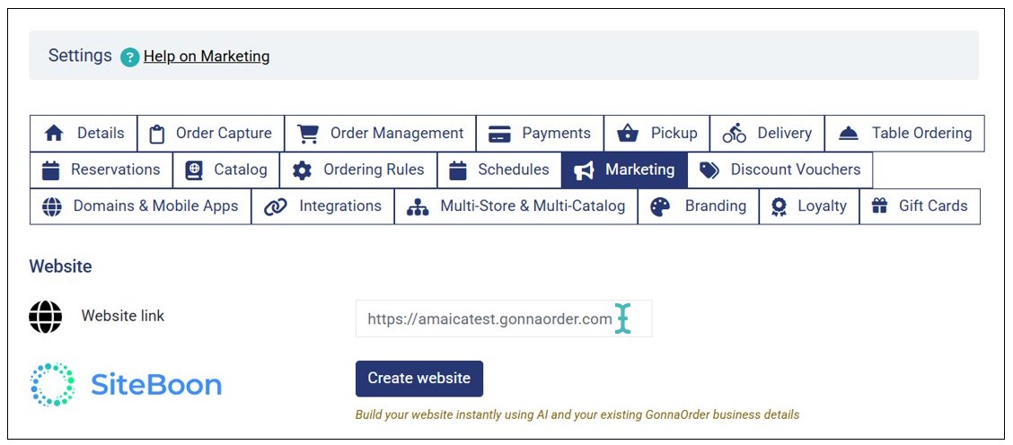 Enter Your Website Link