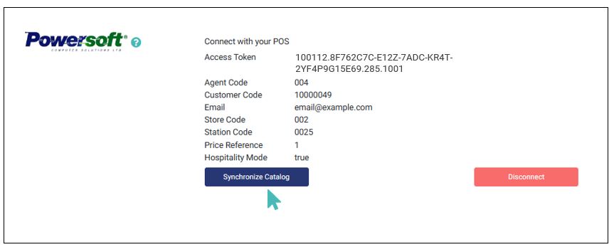 Import catalog from Powersoft POS