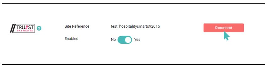 Disconnect Trust payments