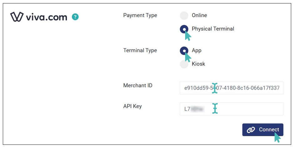 Configuring Viva for App Payments