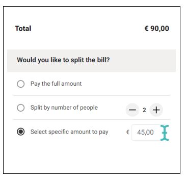 Pay 45 on a 90 order check