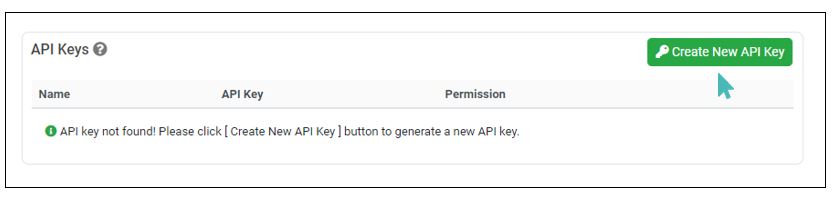 Create a new WooDelivery API key under Integration settings