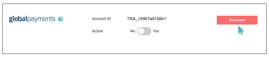 Remove Globalpayments by clicking