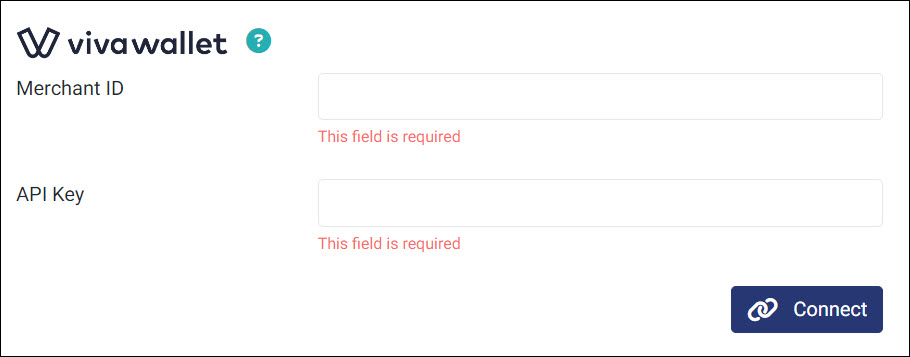Connect your viva wallet account