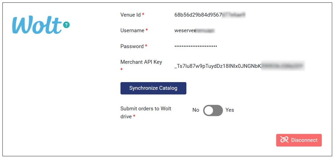 Store Successfully Connected to Wolt